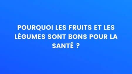 fruits légumes