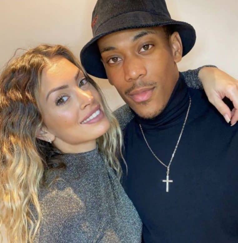 Mélanie Da Cruz et Anthony Martial