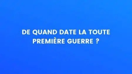 première guerre