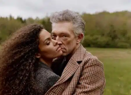 Vincent Cassel et sa femme Tina Kunakey très complices pour la Saint-Valentin