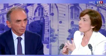 Éric Zemmour et Ruth Elkrief