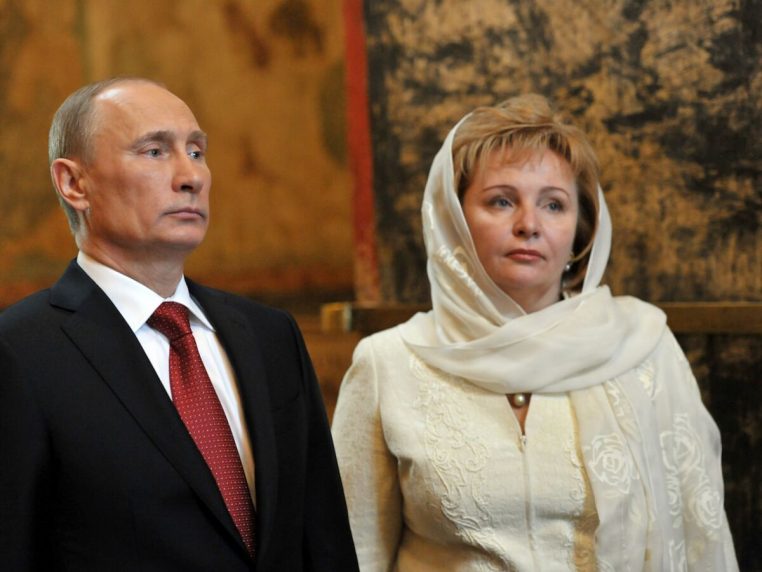 Vladimir Poutine et son épouse Lioudmila