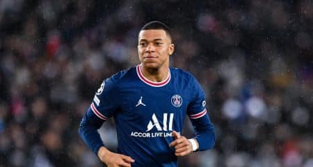 Mbappé avec sa famille