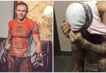 Torture d'un combattant de MMA