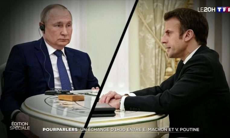 Vladimir Poutine se montre à nouveau très ferme face à Macron ! Il obtiendra ses objectifs "avec la négociation ou avec la guerre..."