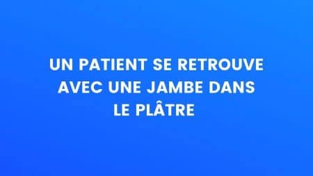 blague jambe