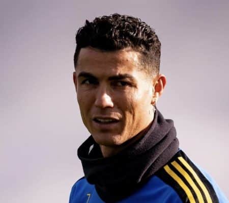 Cristiano Ronaldo douche