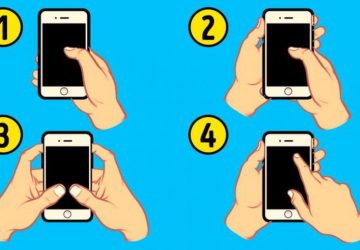Test de personnalité : la manière de tenir votre téléphone portable
