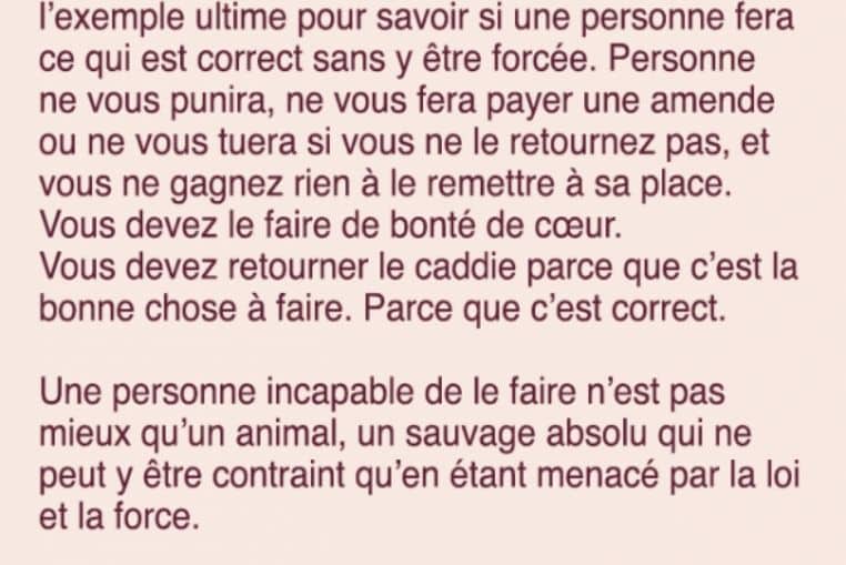 test caddie test personnalite bonne personne