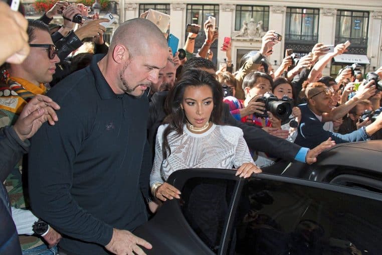 Gardes du corps Kim Kardashian