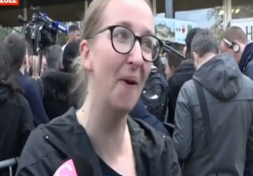"C'est Macron quoi, il est faux !" La jeune femme qui a échangé avec le Président sur ses propos contre les non-vaccinés affirme ne pas voter pour lui au second tour ! (vidéo)