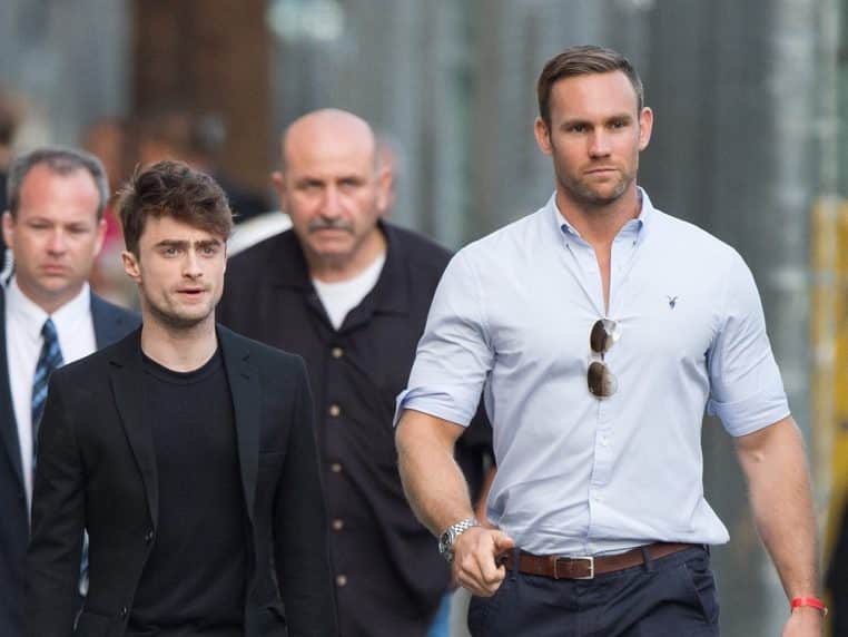 Garde du corps Daniel Radcliffe