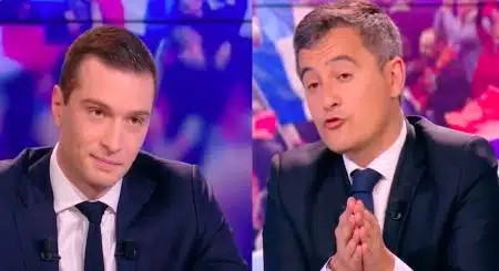 Jordan Bardella face à Attal