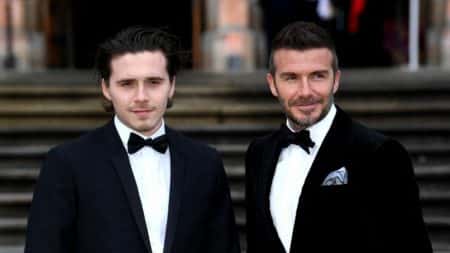 David Beckam et Brooklyn mariage