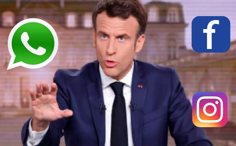 Emmanuel Macron souhaite le démantèlement des réseaux sociaux ! 