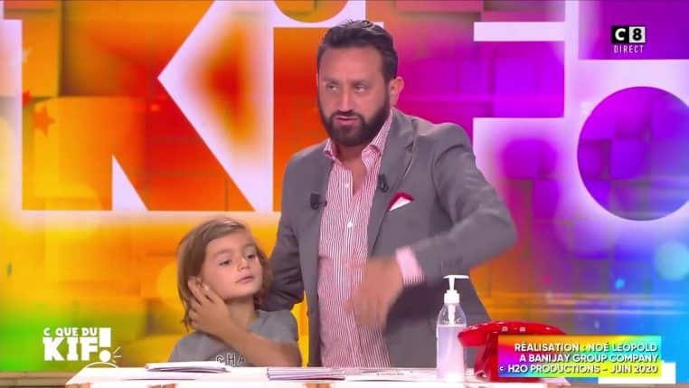 Cyril Hanouna et son fils Lino