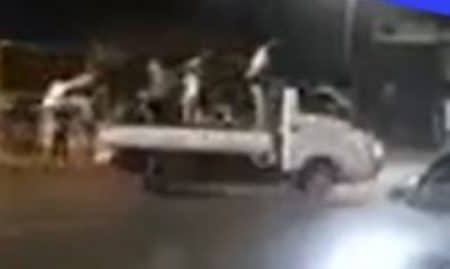camionnette accident