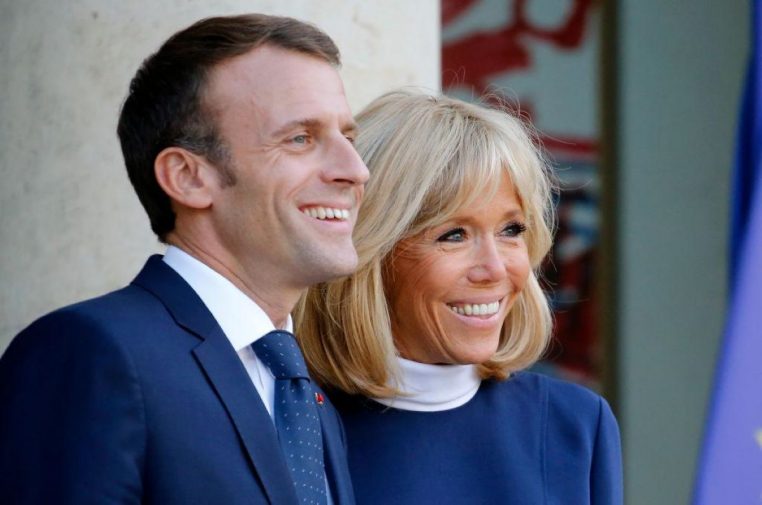 Macron et Brigittte Touquet