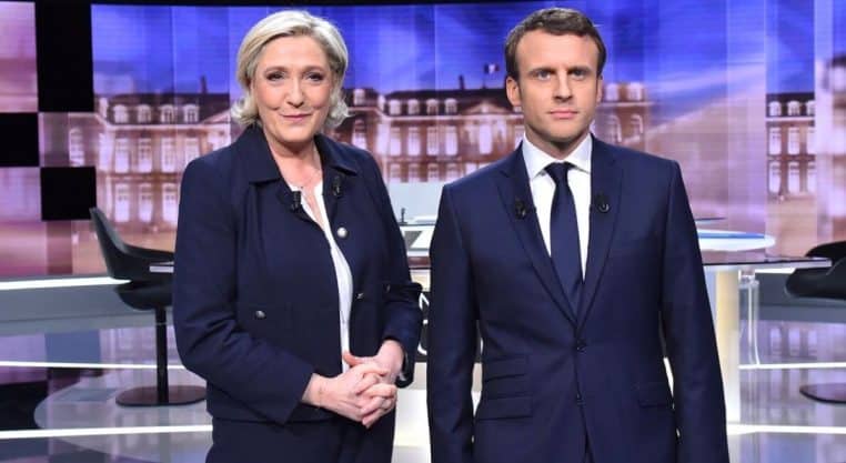 Macron et Le Pen débat