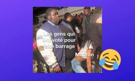 Mème barrage Macron