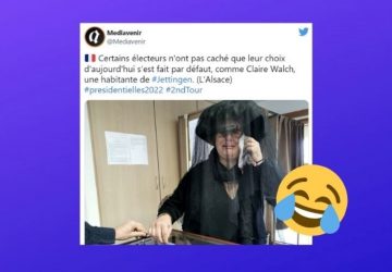 Top tweets élection présidentielle Macron