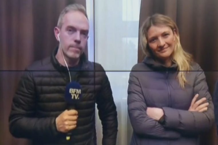 Vidéo choc de la Guerre en Ukraine : Deux journalistes de BFMTV expliquent comment ils sont passés à deux doigts de la mort ! 