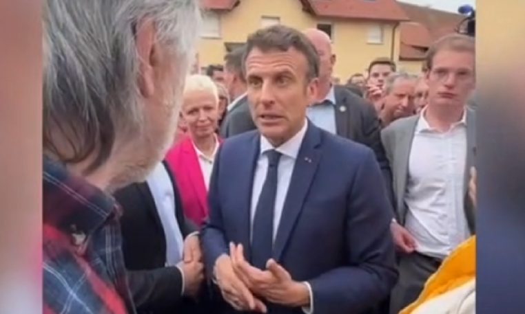 "Vous êtes machiavélique, allez vous faire soigner !" Un nouvel échange entre Macron et le peuple part en épisode musclé ! (vidéo)