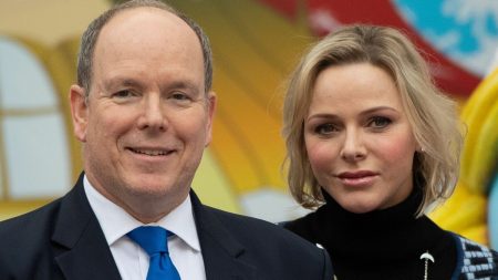 charlene de monaco de retour paques