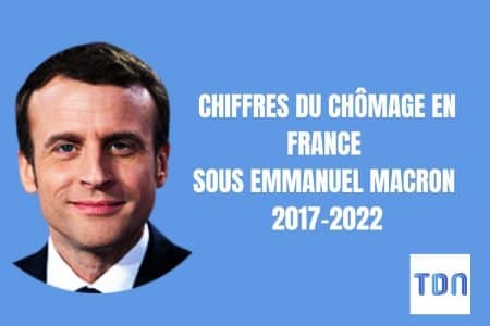 chiffres chomage france bilan quinquennat mandat emmanuel macron