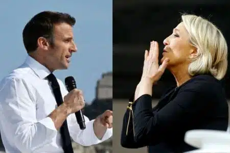 presidentielle france second tour marine le pen emmanuel macron sondage