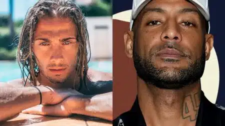 Booba et Dylan Thiry