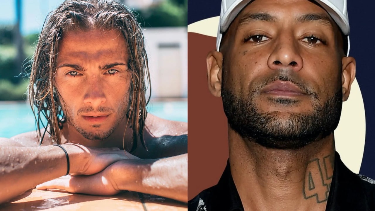Booba et Dylan Thiry