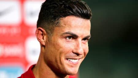 Cristiano Ronaldo et son fils