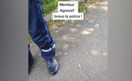 Jeune femme interpellée par la police