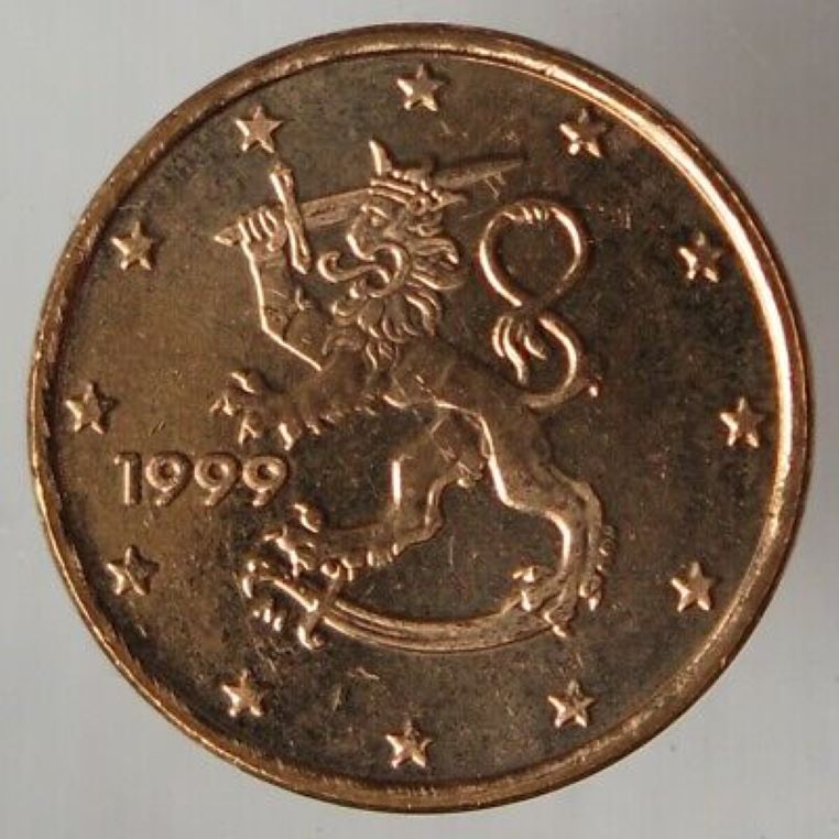 Pièce 1 cent Finlande