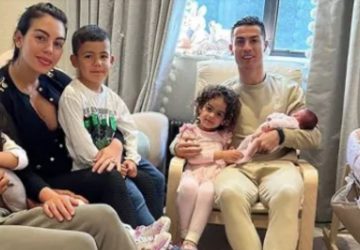 Ronaldo et sa fille