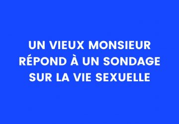 blague sondage