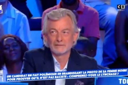 candidat RN photo femme noire clash gilles verdez maillet tpmp fatou