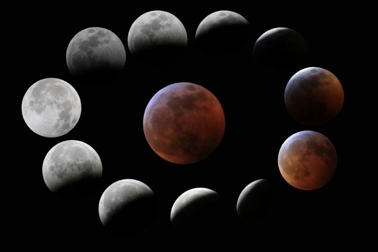 éclipse totale lune 15 mai 2022