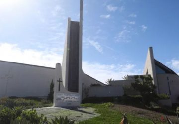 fusillage église californie