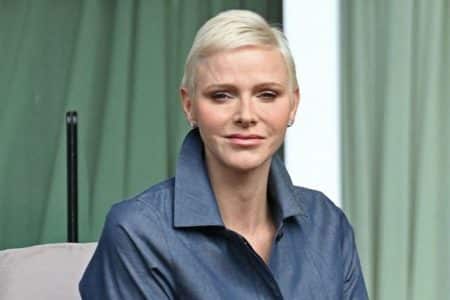 retour charlene de monaco detail physique gabriella