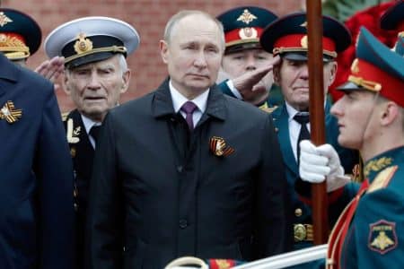 vladimir poutine 9 mai guerre ukraine 1945 discours