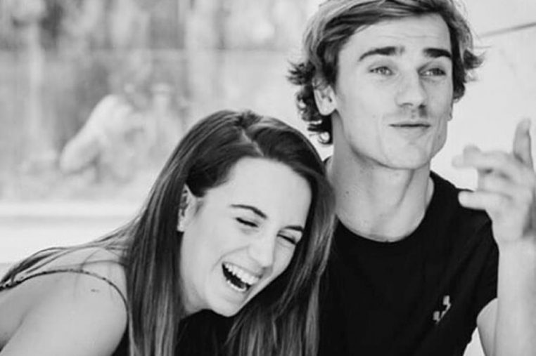 Antoine Griezmann et Erika Choperena