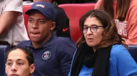 Kylian Mbappe et Fayza Lamari