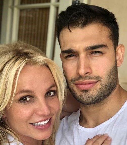 Britney Spears et son mari, Sam Asghari.