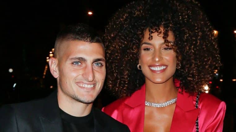 Marco Verratti et Jessica Aidi