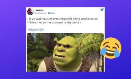 Tweets macron allocution