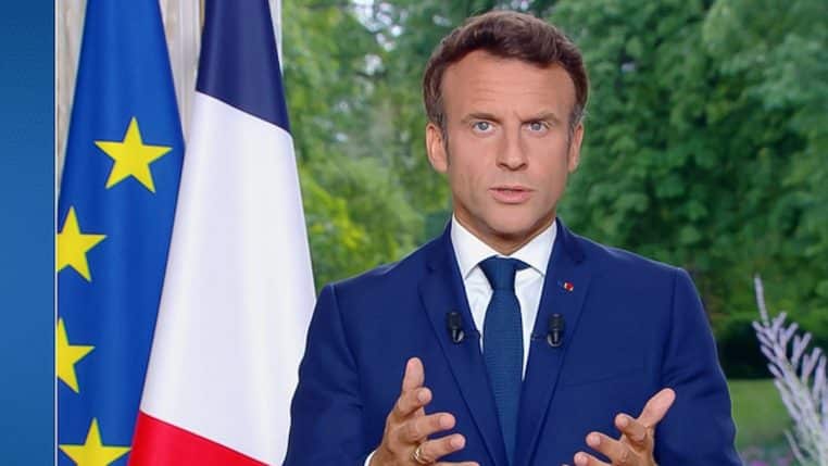 emmanuel macron norvège attentat