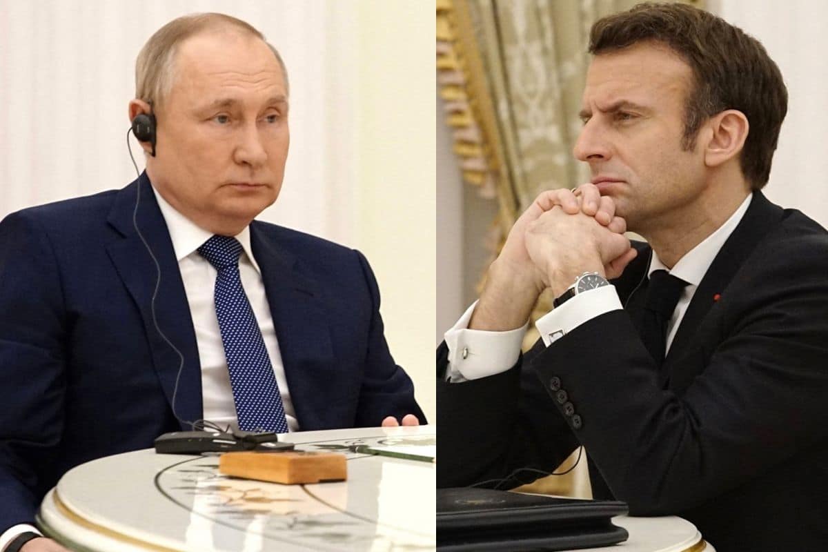 macron poutine visite