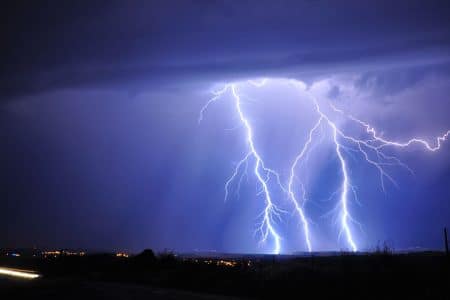 orages violent dans les prochains jours